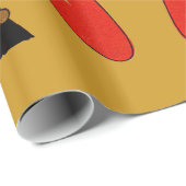 Medieval Shields, Flags en Emblemen Gift Wrap Cadeaupapier (Rol Hoek)