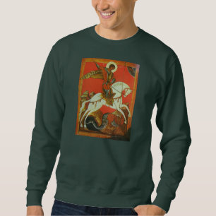 Medieval St. George en Dragon Sweatshirt