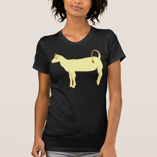 Medieval Style Unicorn T-shirt (Voorkant)