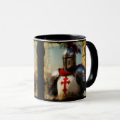 Medieval Templar Knight Mok (Voorkant rechts)