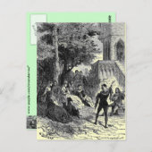 Medieval Times Briefkaart (Voorkant / Achterkant)