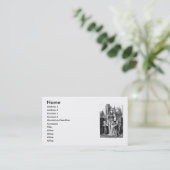 Medieval Times Visitekaartje (Staand voorkant)