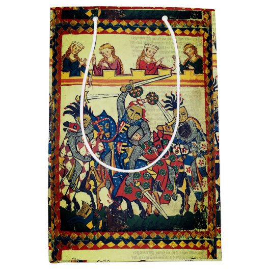 Medieval toernooi medium cadeauzakje (Voorkant)