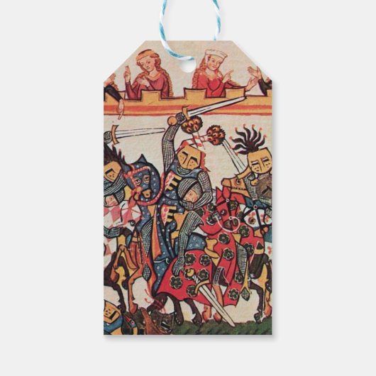 MEDIEVAL TOURNAMENT, BESTRIJDING VAN KNIGHTS EN DA CADEAULABEL (Achterkant)