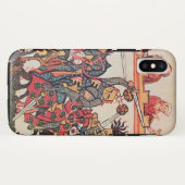 MEDIEVAL TOURNAMENT, BESTRIJDING VAN KNIGHTS EN DA Case-Mate iPhone CASE (Achterkant (horizontaal))