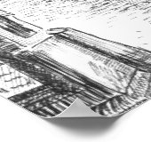 Medieval Townscape Poster (Hoek)