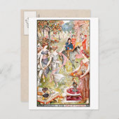 Medieval Vale der Pleasure Briefkaart (Voorkant / Achterkant)