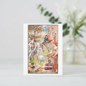 Medieval Vale der Pleasure Briefkaart (Staand voorkant)