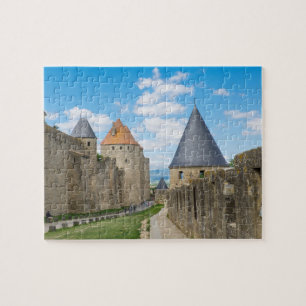 Medieval walls van Carcassonne Legpuzzel