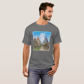Medieval walls van Carcassonne T-shirt (Voorkant volledig)