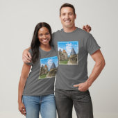Medieval walls van Carcassonne T-shirt (Unisex)