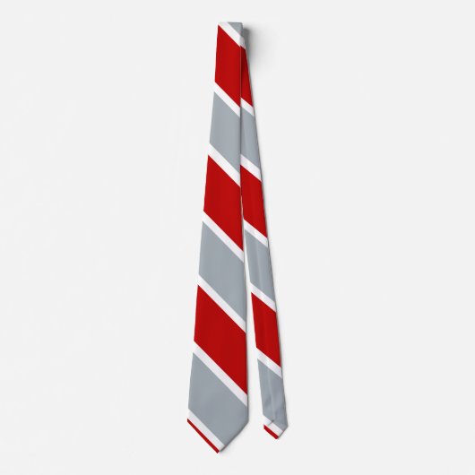 Medieval Warrior University Stripe Stropdas (Voorkant)