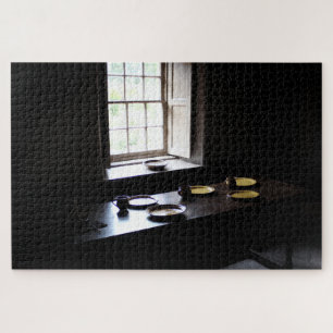 Medieval Window Kitchen Table BlackTones Legpuzzel