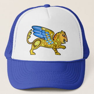 Medieval Winged Lion Griffin Trucker Pet