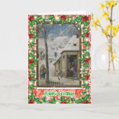 Medieval-winterscokaart Kaart (Gele Bloem)