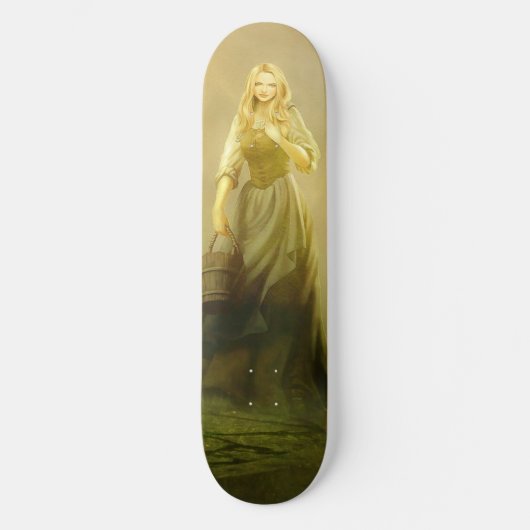 Medieval Woman Skateboard (Voorkant)