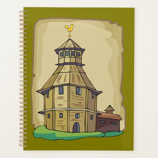 Medieval Wooden Watchtower and Fortress (Devant)