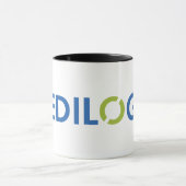MEDILOGIX Coffee Mok Wrap Text Standaard Logo (Midden)
