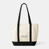 MEDILOGIX Impulse Canvas tas Standaard Logo-tekst (Achterkant)