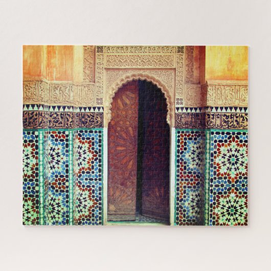 medina fes - deur legpuzzel (Horizontaal)