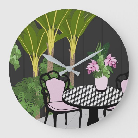 Medinilla Tuin Binnenplaats Grote Klok (Voorkant)