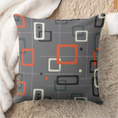 Medio-eeuw geometrisch patroon kussen (Deken)