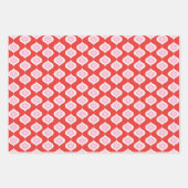 Medio eeuw moderne geometrische kerst inpakpapier vel (Voorkant 2)