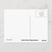  medio-eeuwse Tiki Briefkaart (Achterkant)