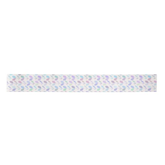 medio-midden modern Leaf Patroon Lint (Voorkant)