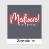 Mediocre! stickers (Feuille)