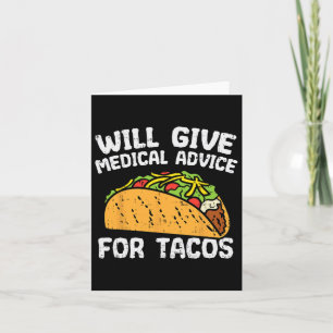 Medisch advies voor TACOS Mexicaanse Cinco de Mayo Kaart