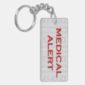 Medisch alarm sleutelhanger (Voorkant Links)