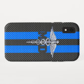 Medisch arts MD Caduceus op trilling Case-Mate iPhone Case (Achterkant (horizontaal))