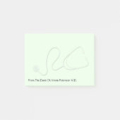 Medisch arts Stethoscoop Thema Post Notities Post-it® Notes (Voorkant)