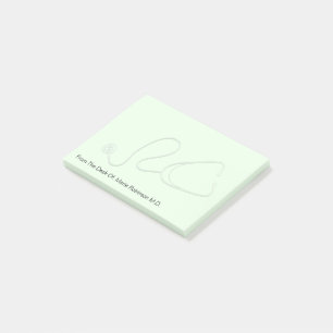 Medisch arts Stethoscoop Thema Post Notities Post-it® Notes