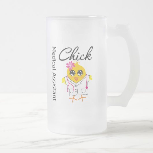 Medisch assistent Chick Matglas Bierpul (Rechts)
