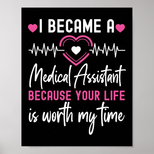 Medisch assistent Cma I werd medisch assistent Poster (Voorkant)