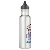 Medisch assistent geëxhausted Funny Appreciation Waterfles (Links)