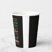 Medisch assistent kerstShirt Papieren Bekers (Links)