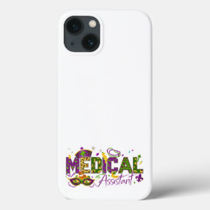 Medisch assistent - Mardi Gras iPhone 13 Hoesje