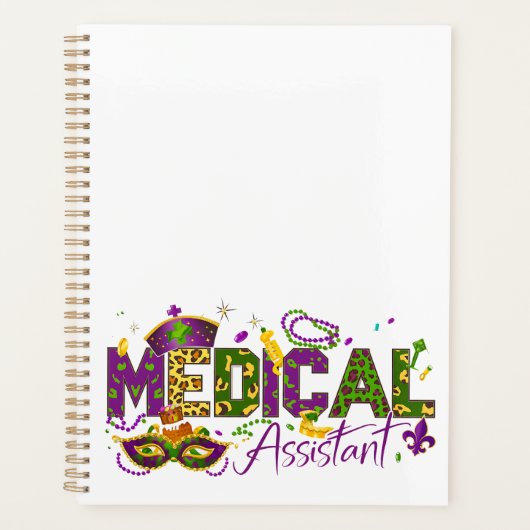 Medisch assistent - Mardi Gras Planner (Voorkant)