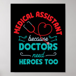 medisch assistent medische assistent van artsen we poster