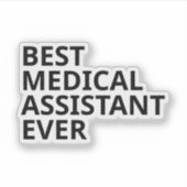 Medisch assistent sticker (Voorkant)