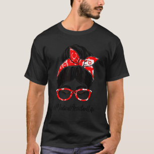 Medisch assistent Vrouwendag Bun-waardering T-shirt