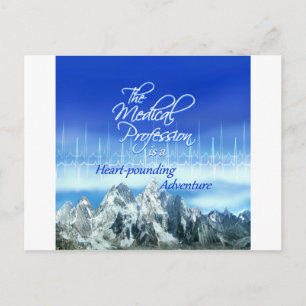 Medisch beroep is een Adventure_Heartbeat & Mou Briefkaart