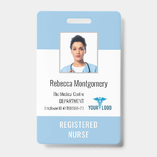 Medisch Centrum Verpleegster Foto ID Badge