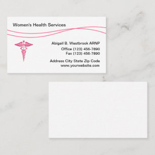 medisch centrum voor de gezondheid van vrouwen visitekaartje
