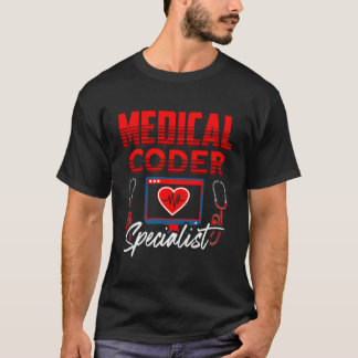 Medisch Codeerspecialist Hospital Clinical Medica T-shirt
