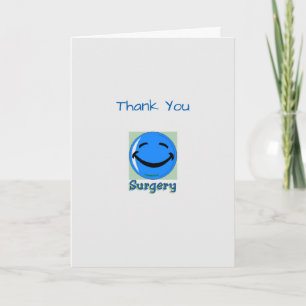Medisch dank u Chirurgie Bedankkaart
