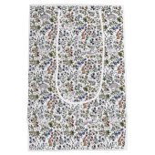 Medisch-dierlijke molens vlooien witte cadeautas (Achterkant)